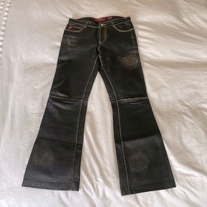 Miss Sixty Leather Pants